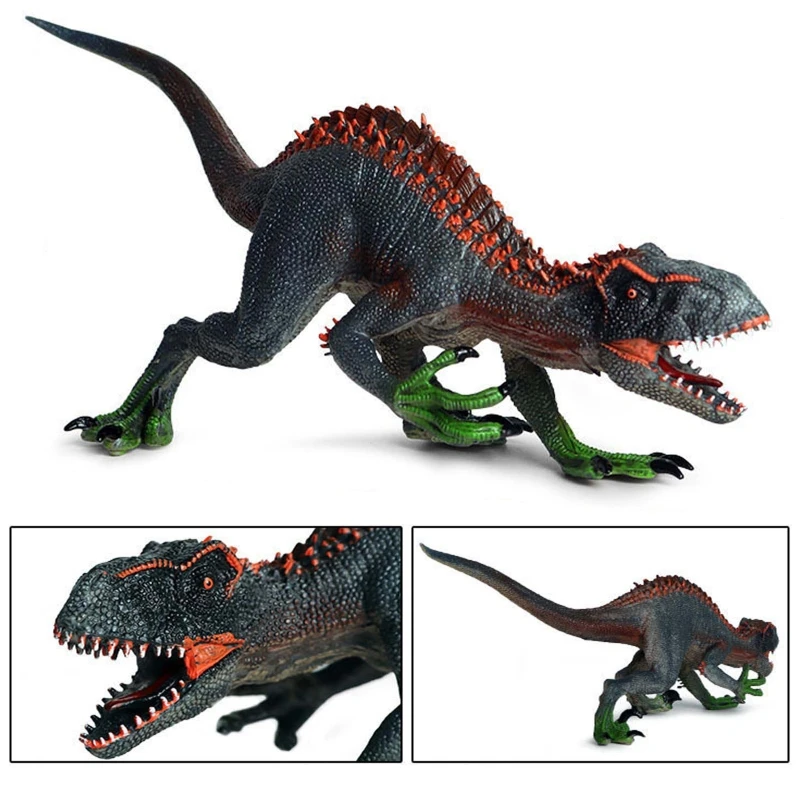 Dinossauro Jurassiced Indominus Tyrannosaurus Фигурка динозавра Модель Детские развивающие подарки