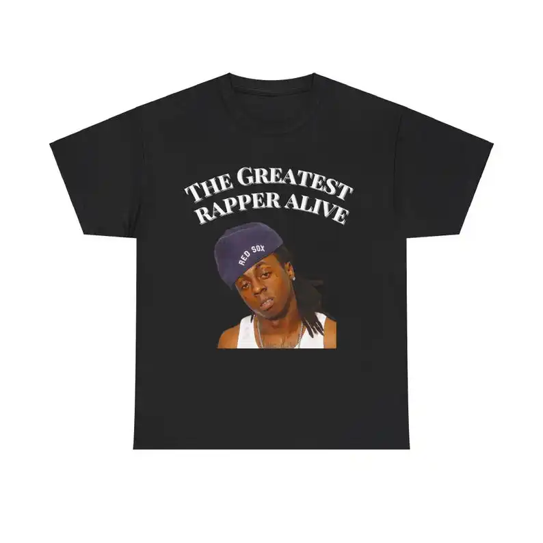 Футболка Lil The Greatest Rapper Alive — Wayne Fan YMCMB Tunechi Weezy F Baby Tha Carter Wayn