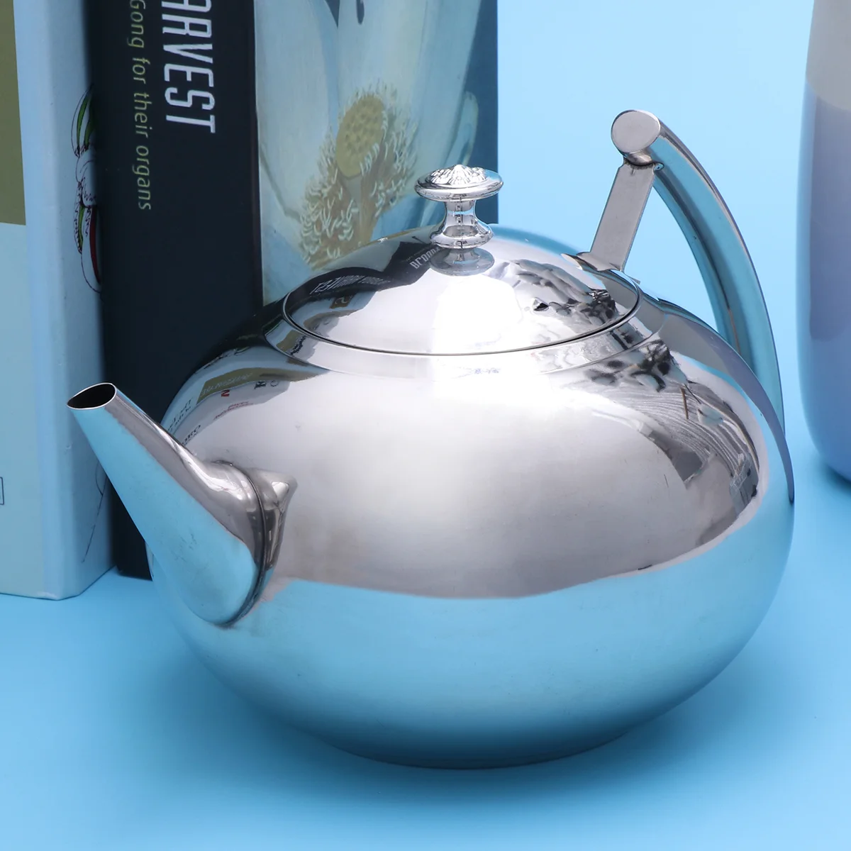 

Tea Kettle Steel Stainless Pot Teapot Stove Infuser Teapots Infusion Coffee Whistling Stovetop Gas Water Loose Pots Kettles