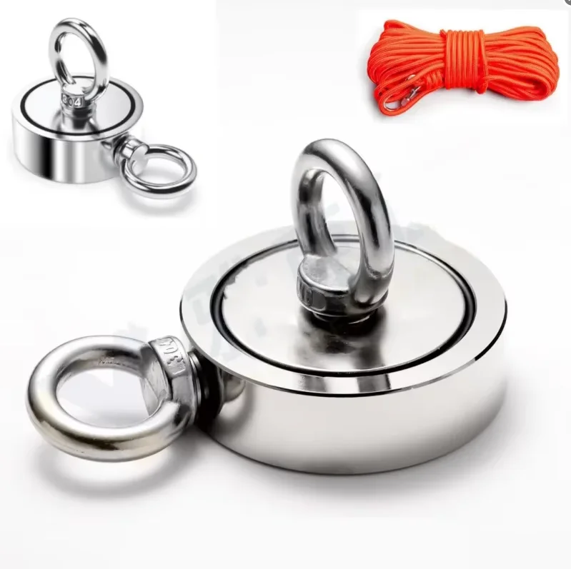 /Рыболовный магнит диаметром 60 мм сильный очень подходит для использования