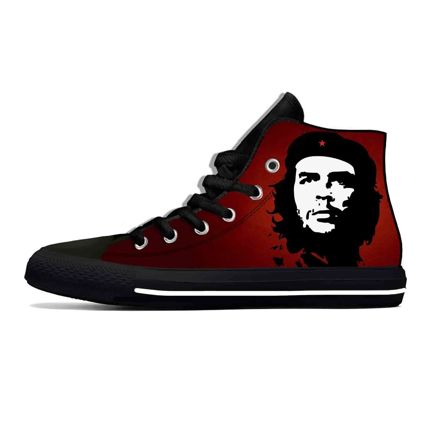 

Hot Summer Che Guevara Communism Socialism Cuba Cuban Casual Shoes High Top Breathable Men Women Sneakers Latest Board Shoes