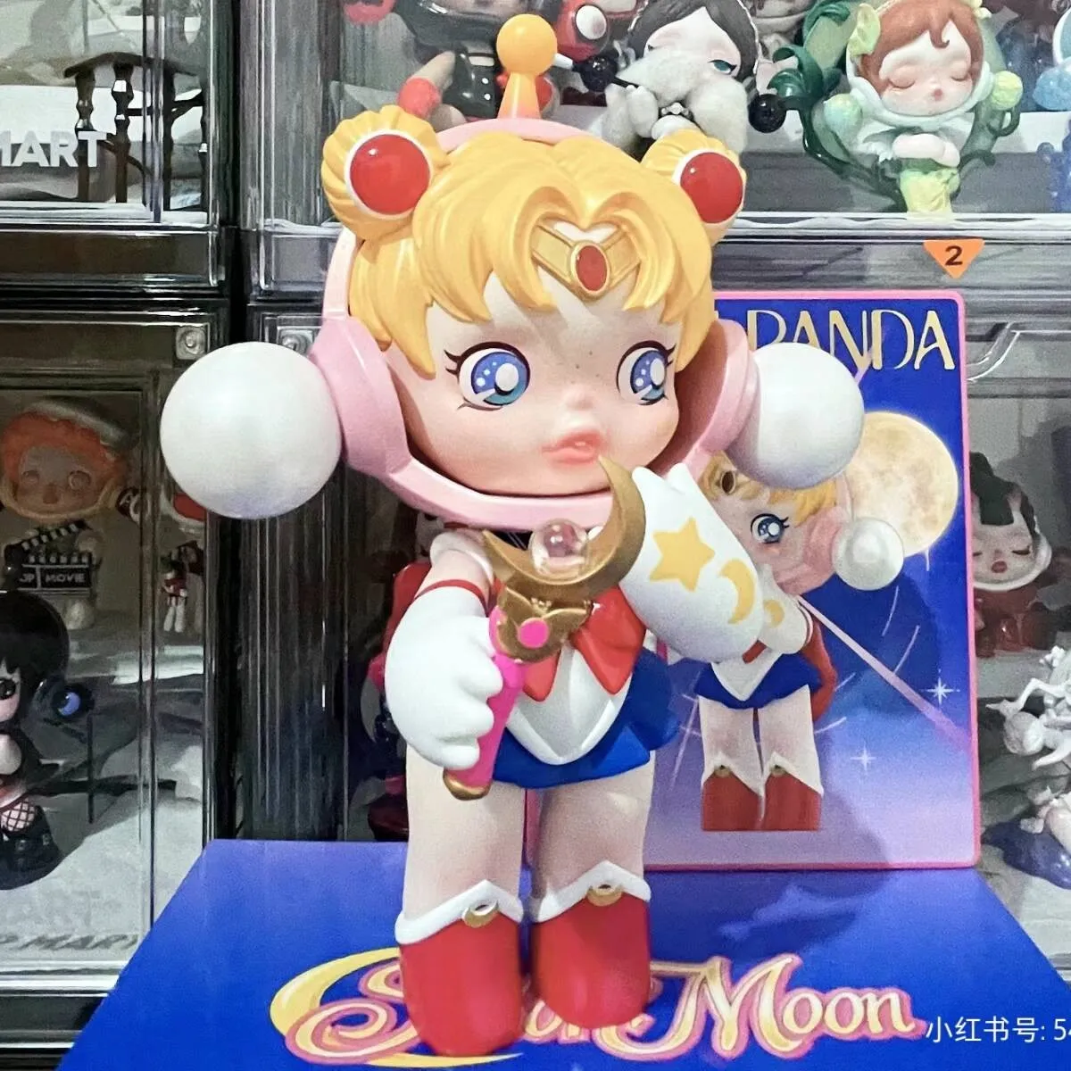 Оригинальная фигурка Сейлор Мун X Skullpanda новая Коллекционная экшн-фигурка модель