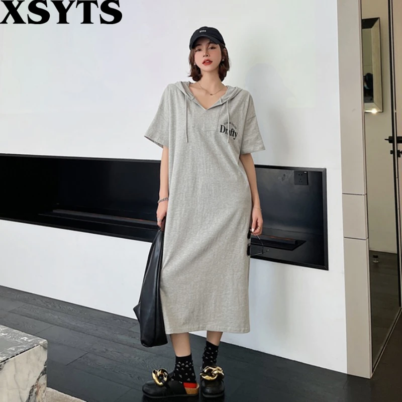 

Summer Dresses For Women 2022 Long Famale Maxi Sexy Dress Korean Fashion hooded loose Encanto Dress Ladies Clothing