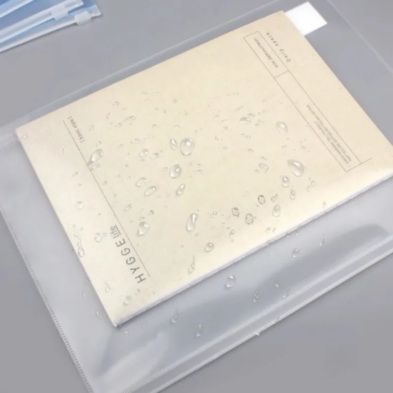 Прозрачная пластиковая сумка A4 студенческий экзамен Сумка с затягивающимся