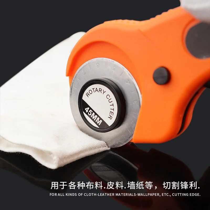 Rotary Cutter for Fabric Card Paper Sewing Quilting Roller Cutting Knife Tailor Scissors Dress Leather Clothes Making DIY Tool |