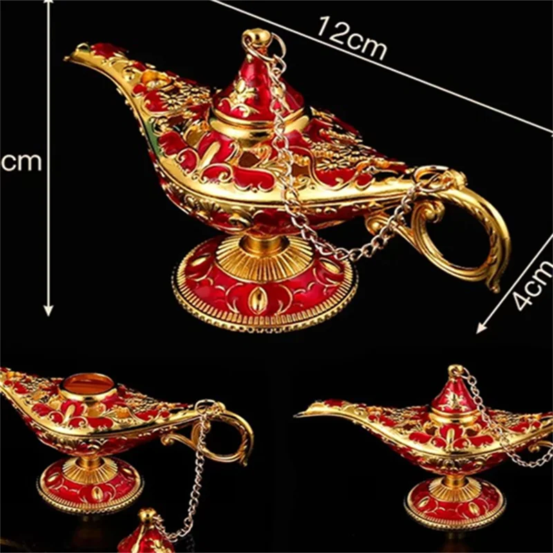 Волшебная лампа Аладдина 12 см украшения для домашнего декора ретро-свет