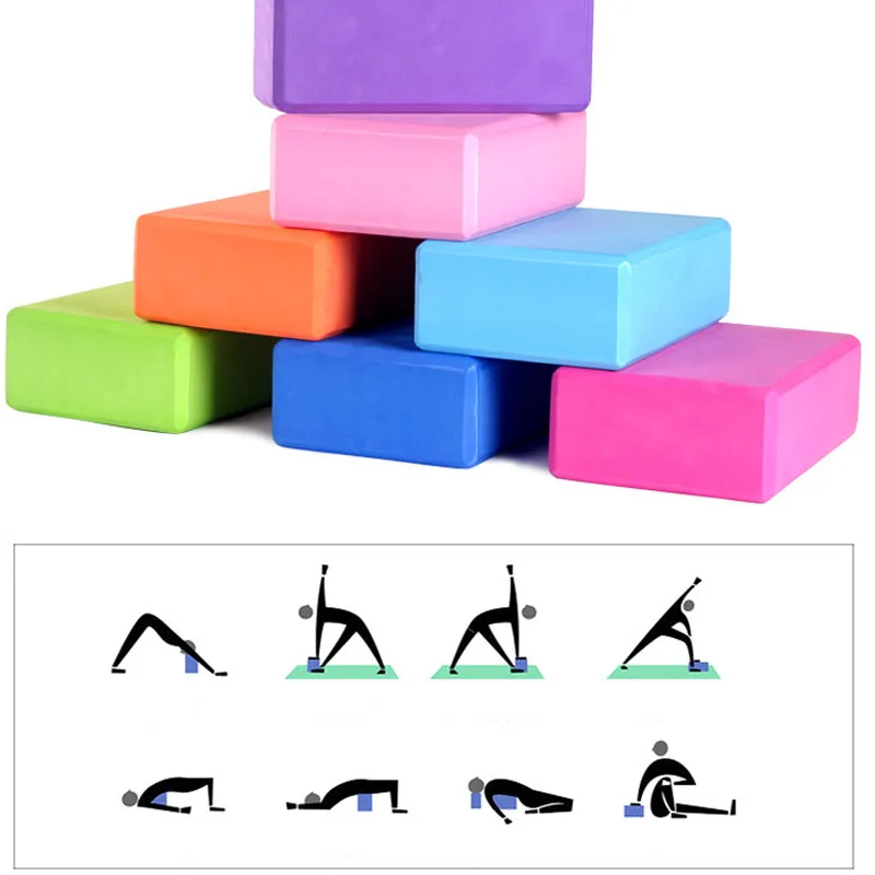 Кубики для фитнеса. Блок (кирпич) для йоги DNN. Гимнастические кубики. Кубик для йоги. Кубики для растяжки.