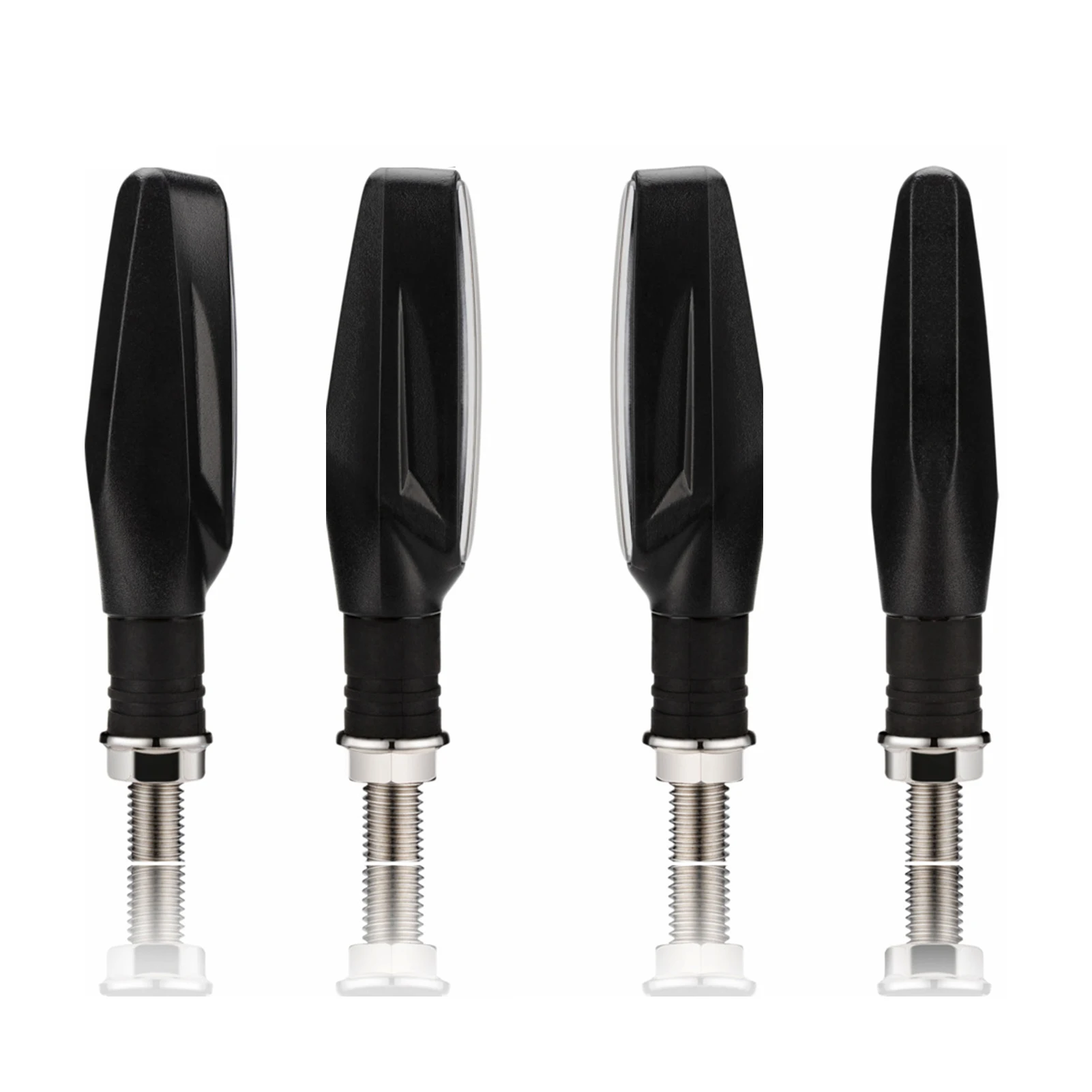 

Universal Motorcycle Turn Signal Light Built Relay 12V LED Flowing Water Blinker Bendable One-Line Bar Flashing Signals Lamp