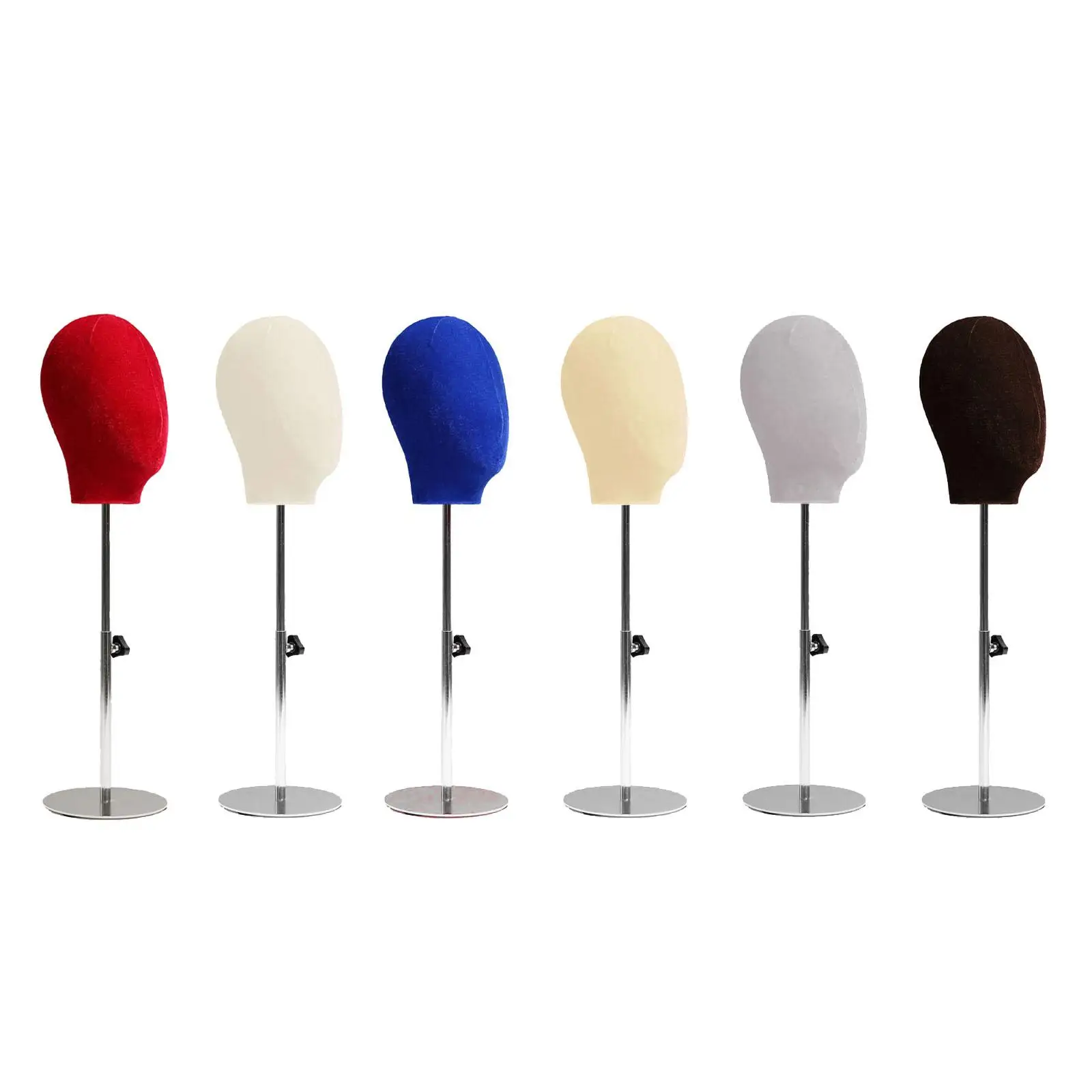 

Caps Storage Rack Manikin Head Display Holders Fashion Hat Display Stand for Women