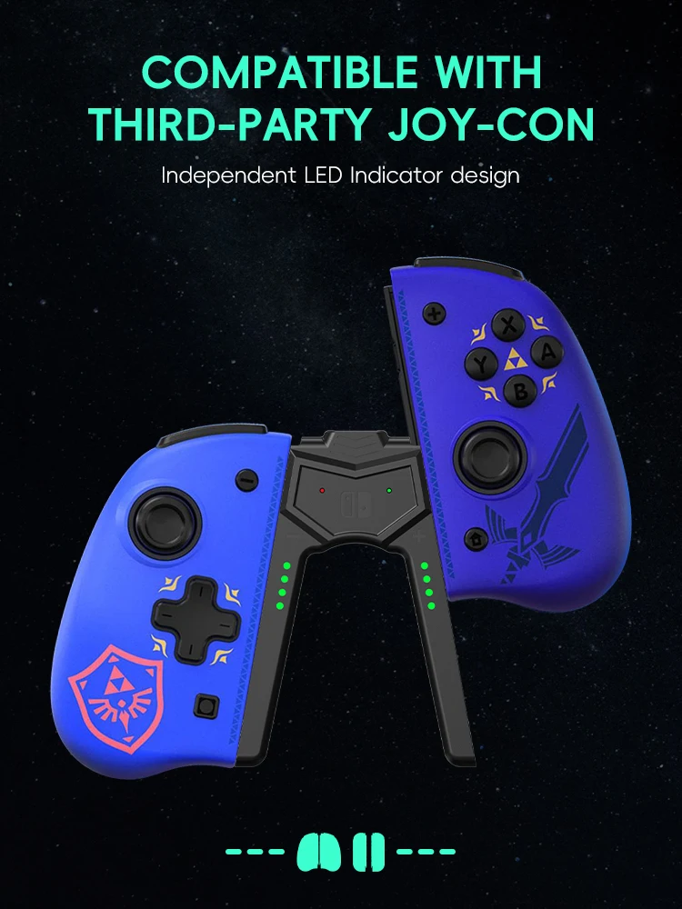 Зарядная ручка DATA FROG Joycon для Nintendo Switch/Switch Lite/Switch OLED