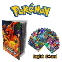 2022 new pokemon album book 4 grid 240 pcs pikachu charizard gx vmax anime game collection card map card booklet toy gift