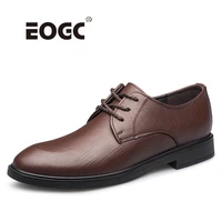 handmade men dress shoes natural leather business men shoes lace up flats male formal shoe walking shoes men