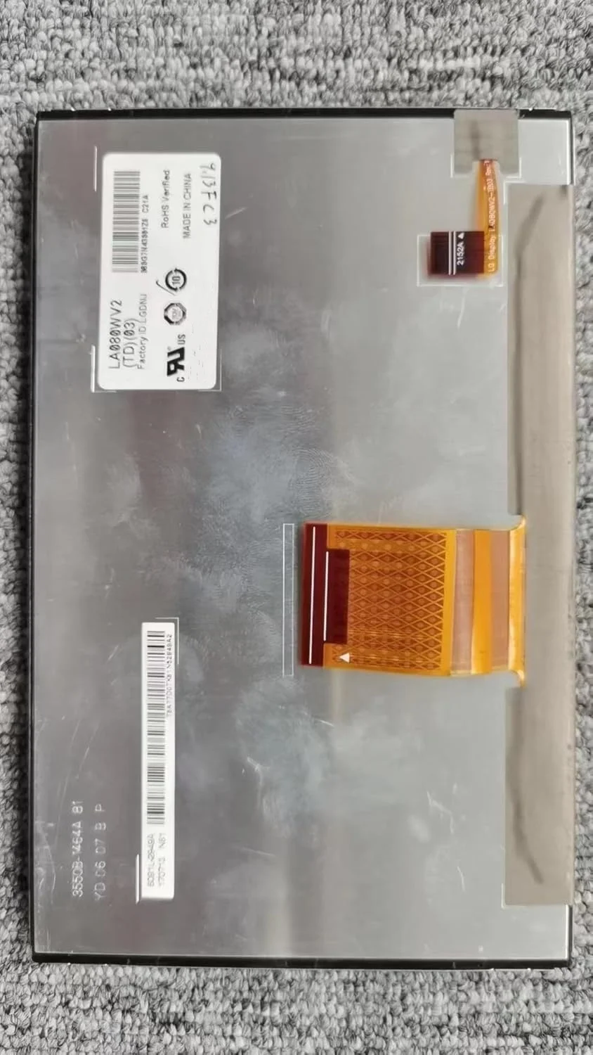 LA080WV2-TD03 Оригинальный новый 8-дюймовый ЖК-экран для звука Toyta MAP Navi