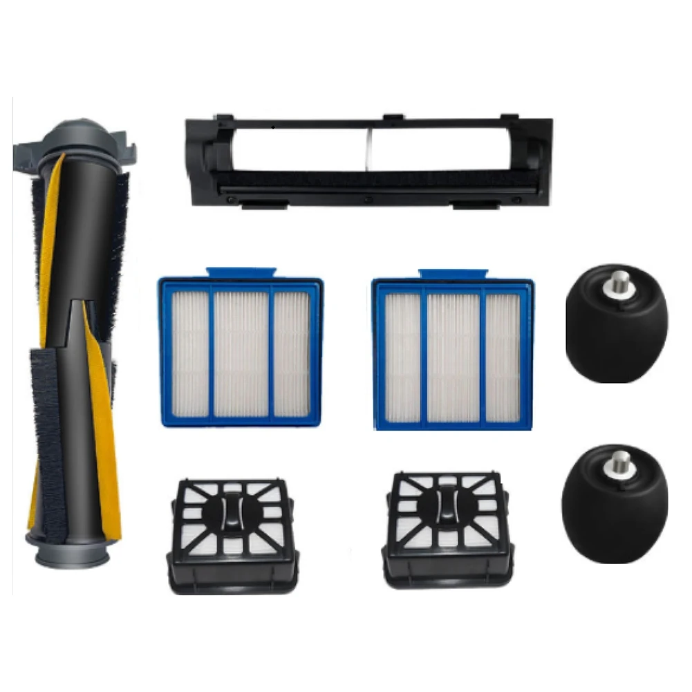 

For Shark IQ RV1001AE RV101 Robot Main Brush Hepa Filter Cotton Filter Brush