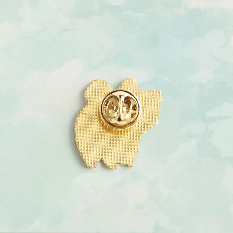 Милые декоративные броши в виде цветов из мультфильма металлические красивые