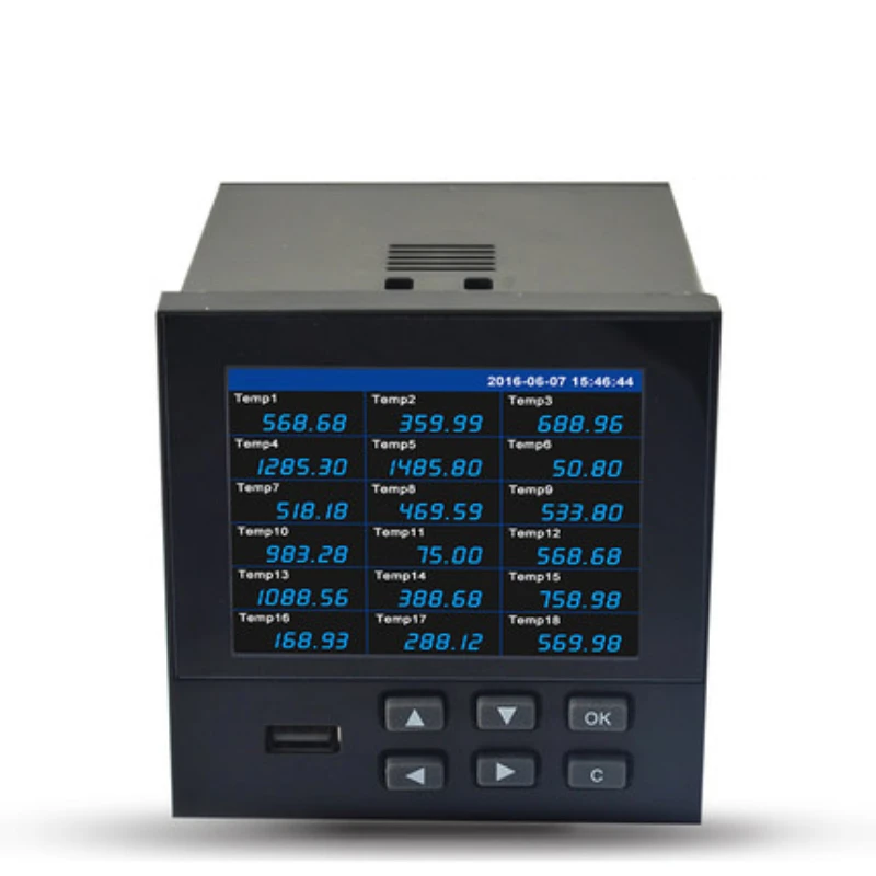 

Digital Temperature Recorder 2-channel input datalogger