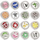 Ароматерапия 18 мм кнопки духи медальон из нержавеющей стали диффузор эфирного масла Бабочка Кнопка застежка браслет ювелирные изделия