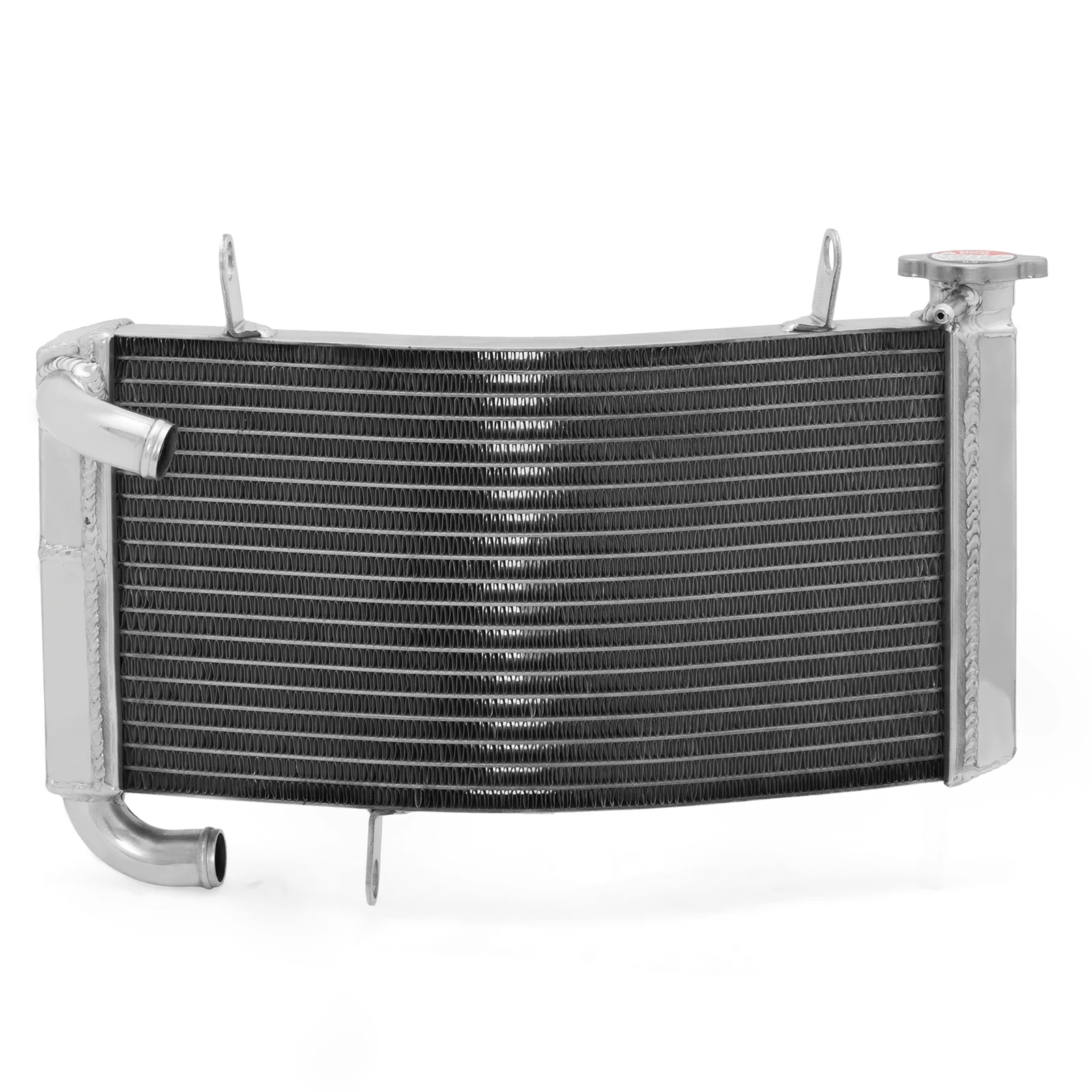 

BIKINGBOY для Ducati Monster S4R 03 04 05 06 07 08 Monster S4 01 02, радиатор двигателя, охлаждающий водяной кулер, алюминиевый сердечник, полированный