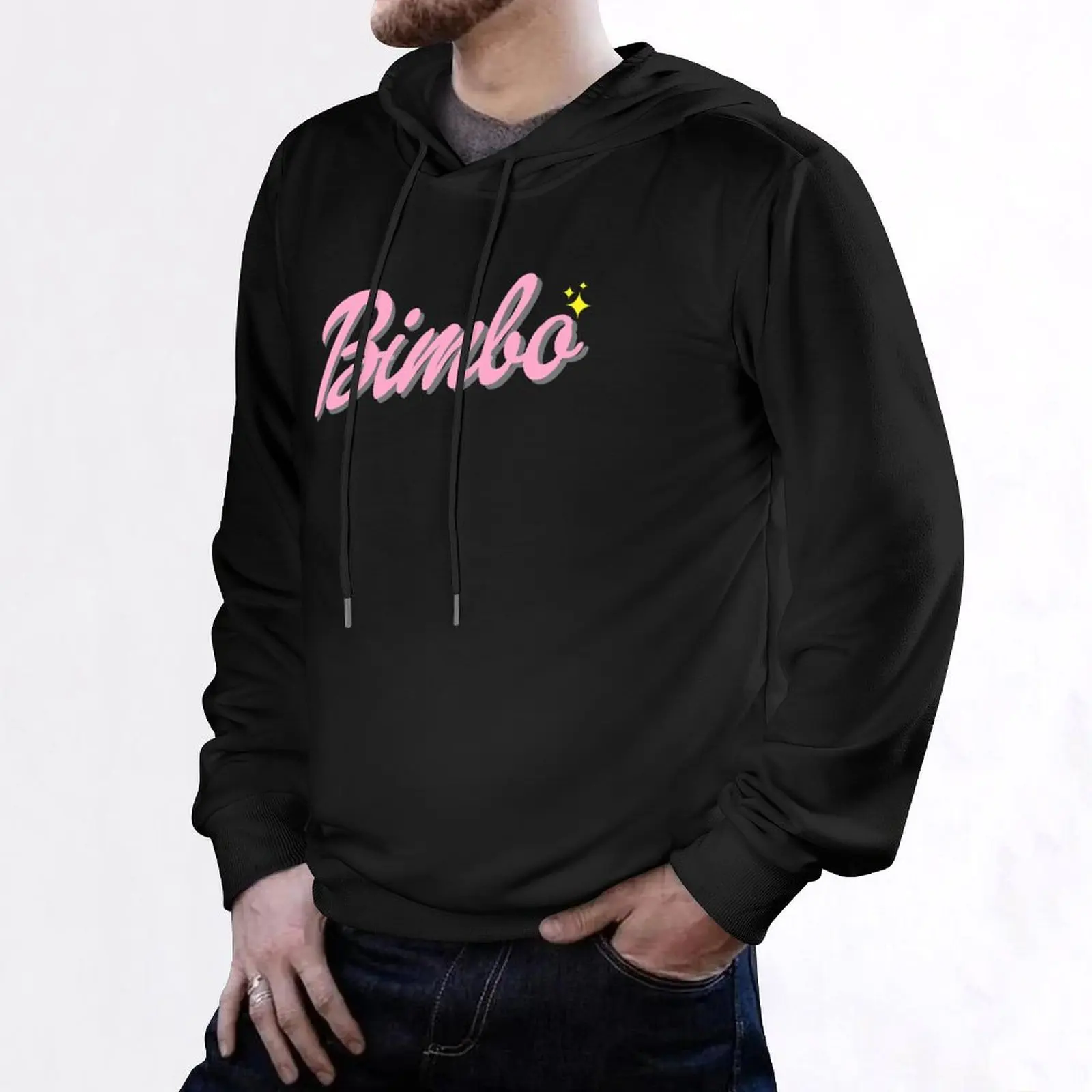 Bimbo y2k эстетический пуловер с капюшоном одежда в корейском стиле мужская