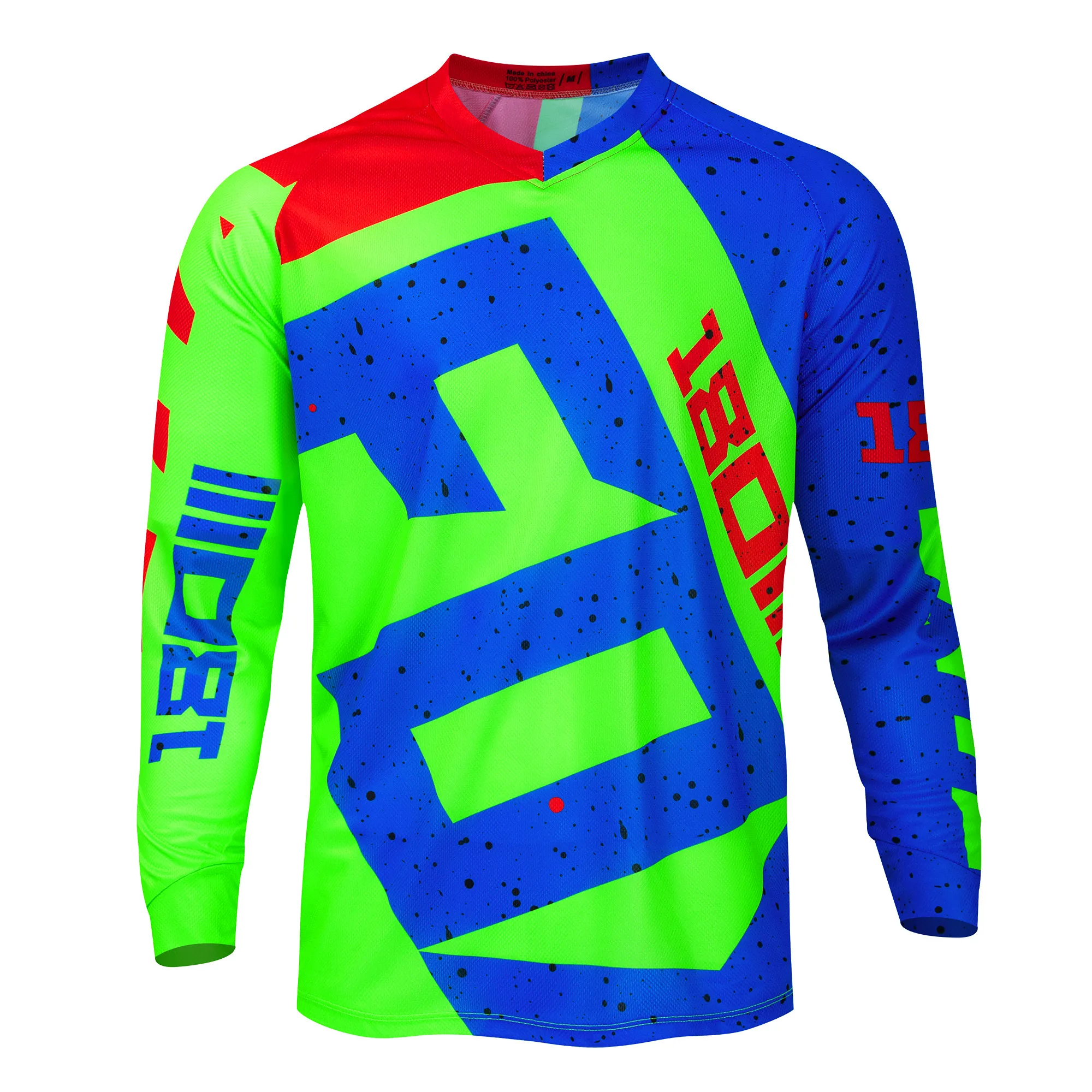 Джерси Унисекс Для Езды На Горном Велосипеде Велосипедный Трикотаж