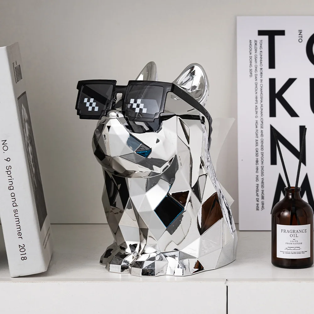 

Plastic Tissue Box Unique Dog Holder Desktop Living Storage Nordic Napkin Holder Kitchen Decorative Tissue Box Desk Organizer