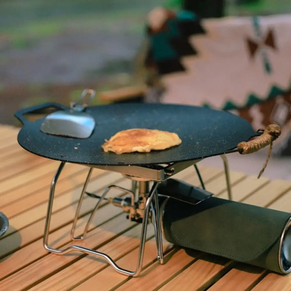 Портативная мини-стойка для гриля барбекю регулируемая уличная подставка из