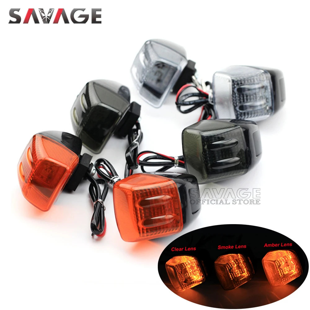 Светодиодный индикатор поворота для HONDA XR 230 250 400 Motard 2005-2010/NPS 50 ZOOMER 05-17, мотоциклетная фотолампа XR230 XR250 XR400