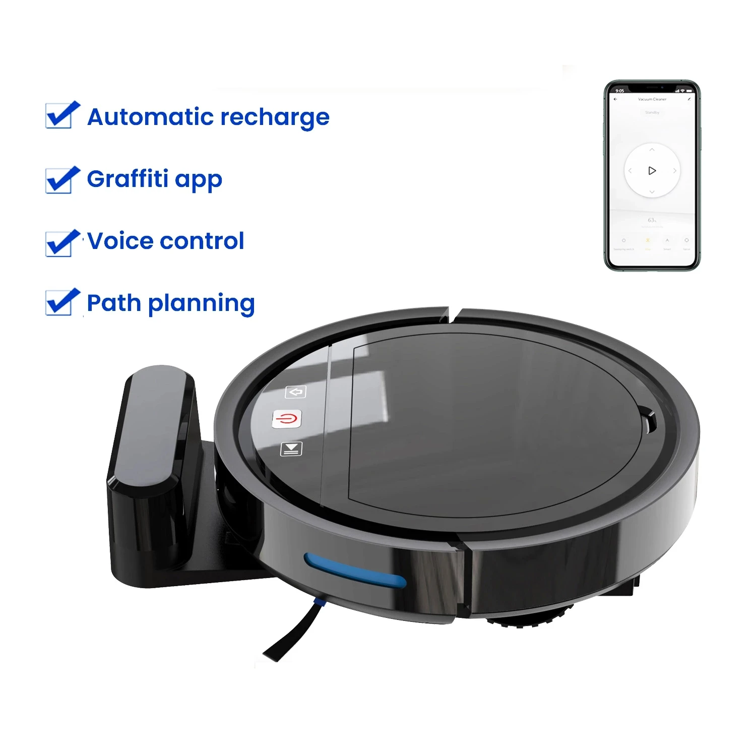 

Робот-пылесос с поддержкой Wi-Fi