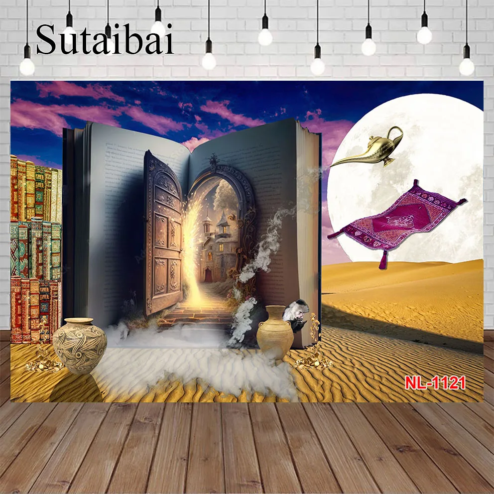 

Photo Background Backdrop Arabian Palace Backgrounds Fairytale Aladdin Castle Backdrops for Birthday Backgrounds Photobooth Prop