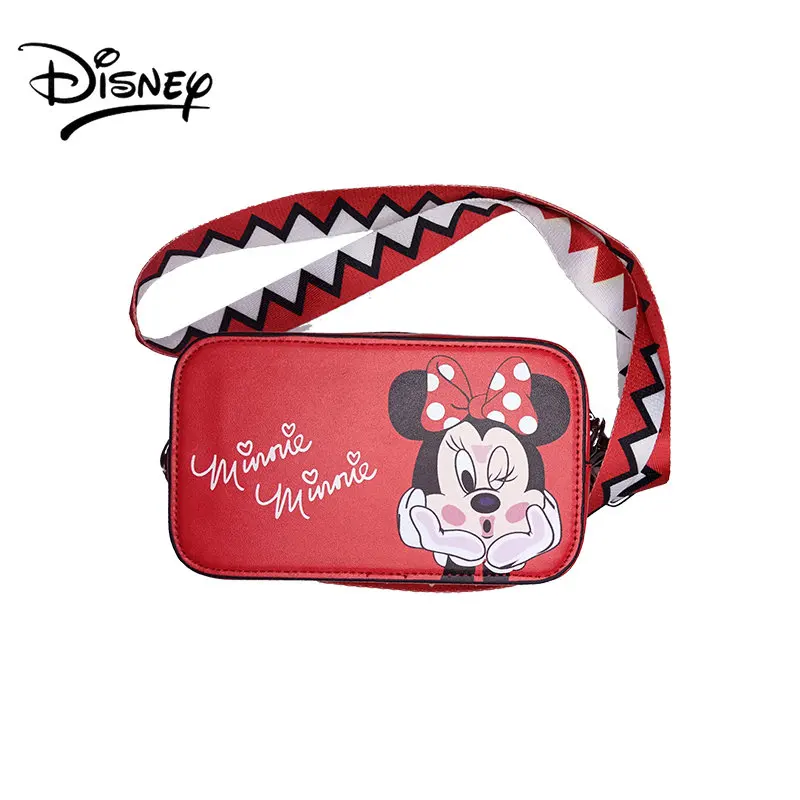 Disney Purse for Girl Kid Boy Children Mickey Mouse Shoulder Bag Women Cute Cartoon Crossbody Bag for Waterproof with Zipper
