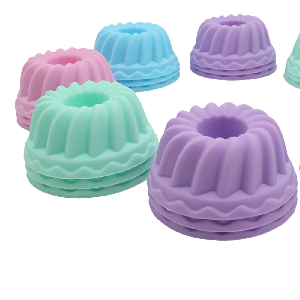 

12Pcs/Set Silicone Cake Cup Mold 3D Halloween Pumpkin Shape Cake Cup Muffin Cupcake Kitchen Bakeware Maker DIY Cake Decor Tools