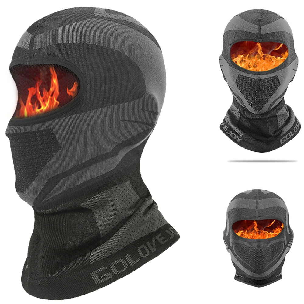 

Balaclava Warm Mask Full Face Winter Four Seasons Breathable Ski Mask Motorcycle Cycling Bike Scarf Hat Casco Moto Helmet Hood