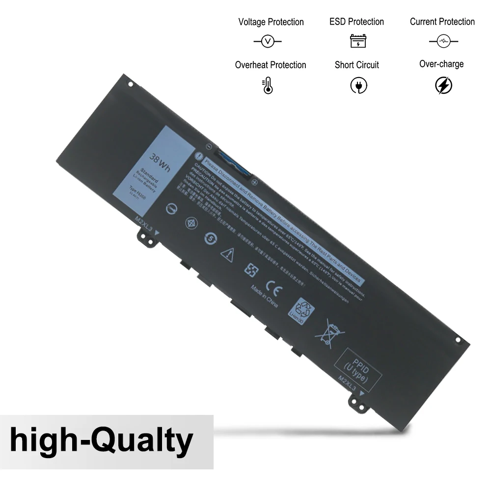 Фото Аккумулятор для ноутбука Dell Inspiron 13 5370 7370 7373 7380 7386 13MF, для Dell Vostro 5370 13-5370-D1505G, высокое качество №4