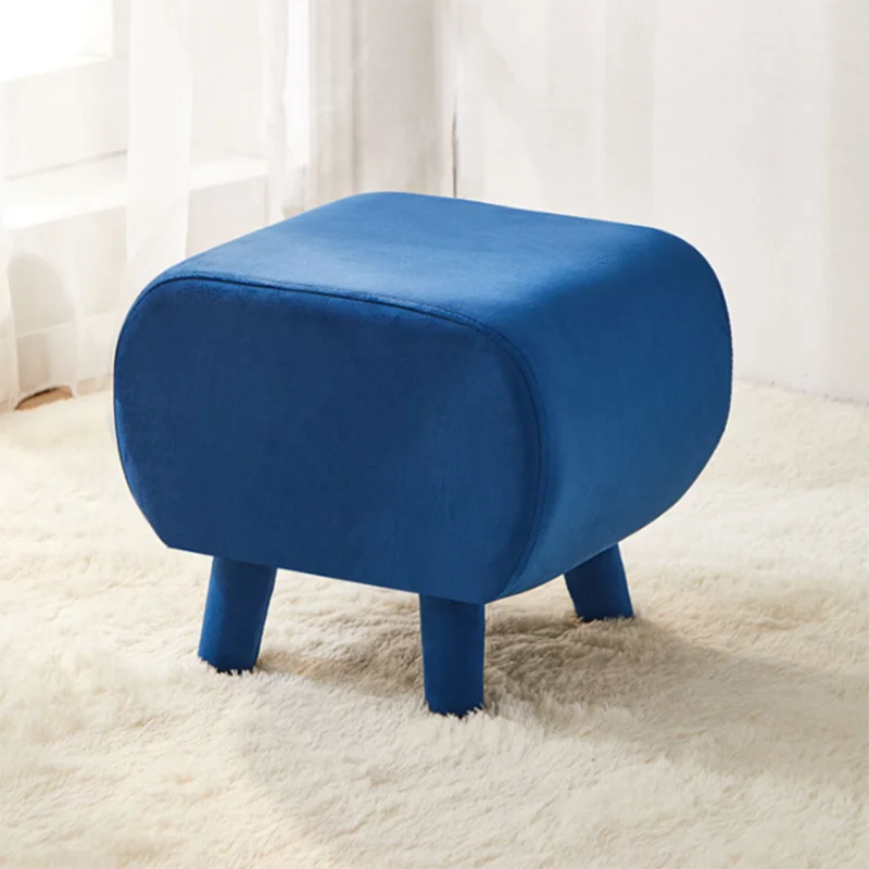 

Camping Small White Foot Stool Vanity Nordic Wood Garden Bedroom Kids Foot Stool Portable Shoe Entrance Poggiapiedi Furnitures