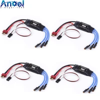 4pcslot rc brushless 30a esc 2 4s electric speed controller with 5v 2a bec for rc multicopter helicopter