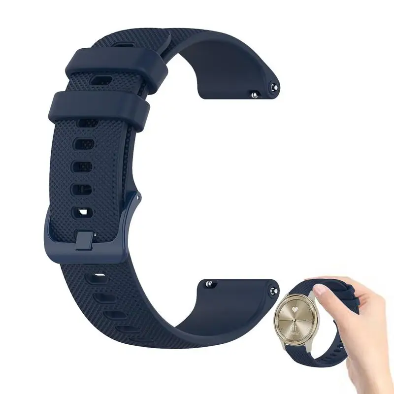 

Сменный дышащий ремешок для наручных часов garminvivomove, силиконовый ремешок для наручных часов, сменный силиконовый ремешок для часов
