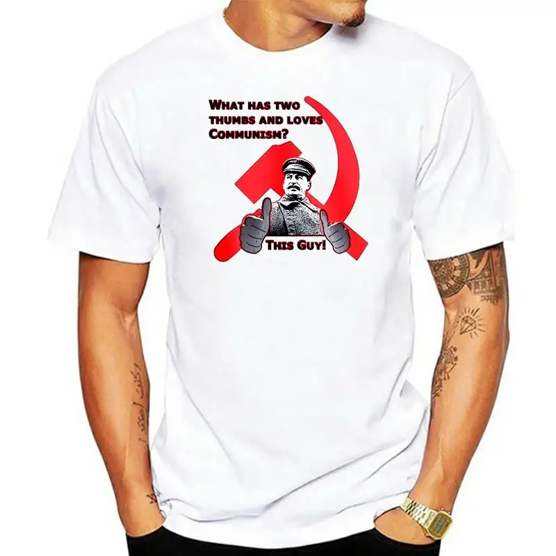 

Stalin Likes White T-Shirt - 100% Cotton T-Shirt White