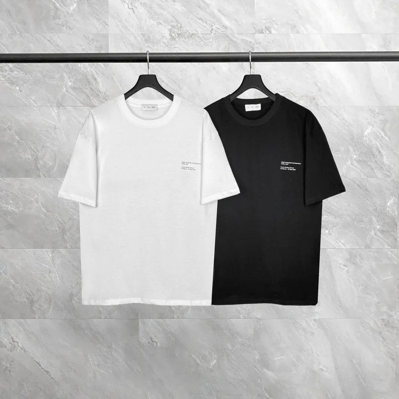 

21ss Short Sleeve Far Letter Print T-shirts Men women Casual Cotton t-shirt Hip hop Streetwear Oversize top tees