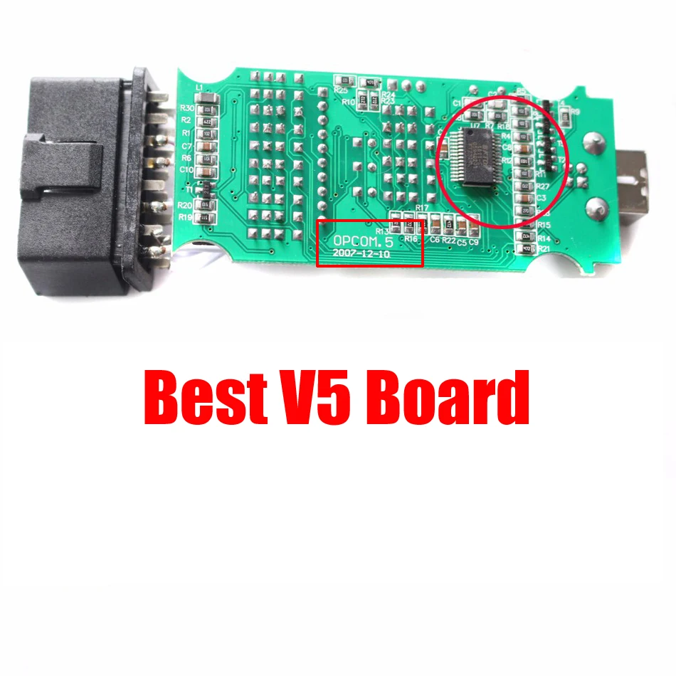 Инструмент для диагностики сканера OP COM V1.59 V1.99 FW OP-COM с чипсетом PIC18F458 обновлением