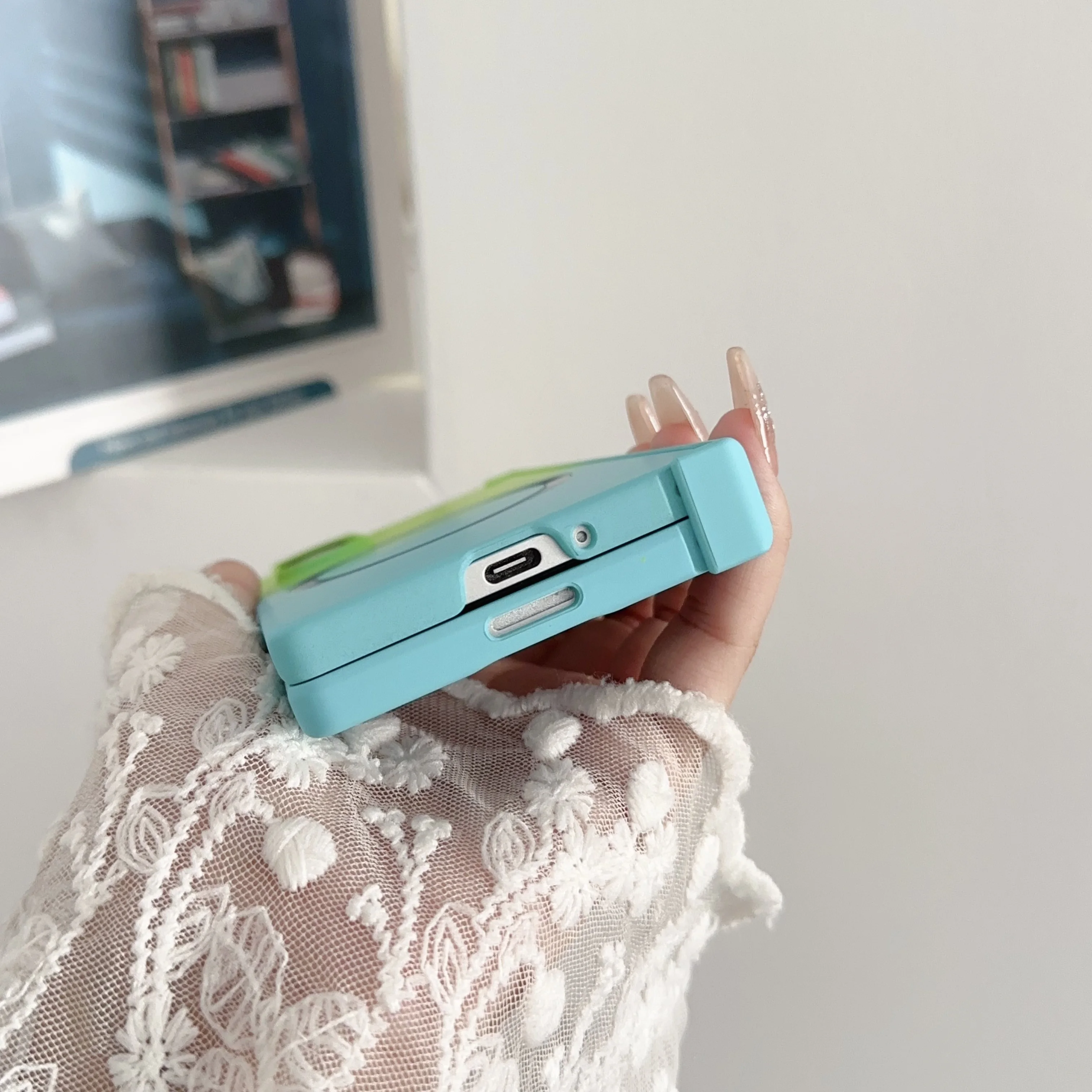 Магнитный флип-пластмассовый чехол для телефона из ПК Samsung Galaxy Z Fold 6 5 4 3 Fold6 Fold5 Fold4