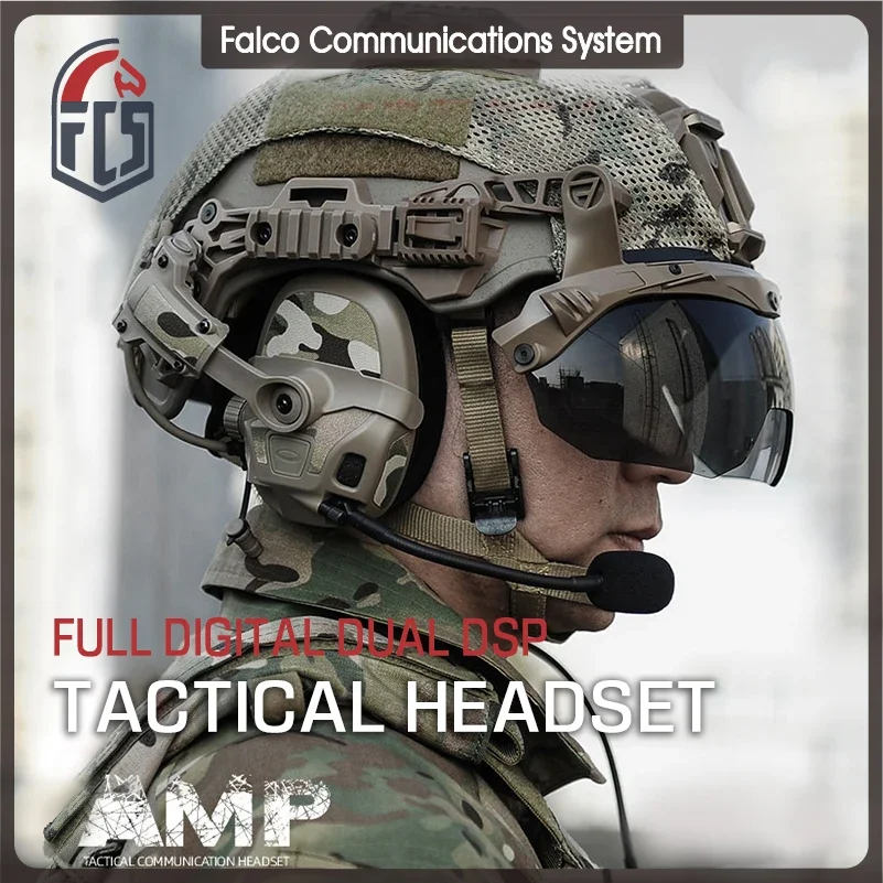 

Professional Tactical Headset with Noise Reduction and Clear Communication for Shooting