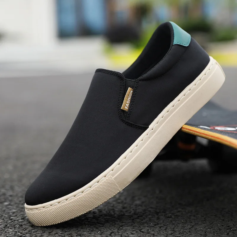 

Plus Size 47.48 Summer Men Shoes Ice Silk Cloth Canvas Shoes Trend Flat Casual Shoes Lace Up Sneakers Fashion Soft Walking Shoes
