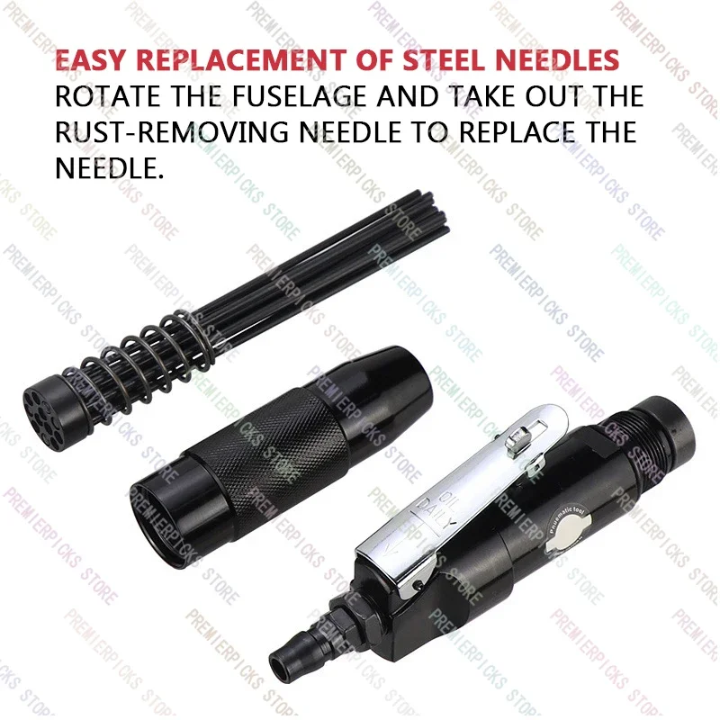 Пневматическая Лопата для удаления ржавчины с 12 контактами