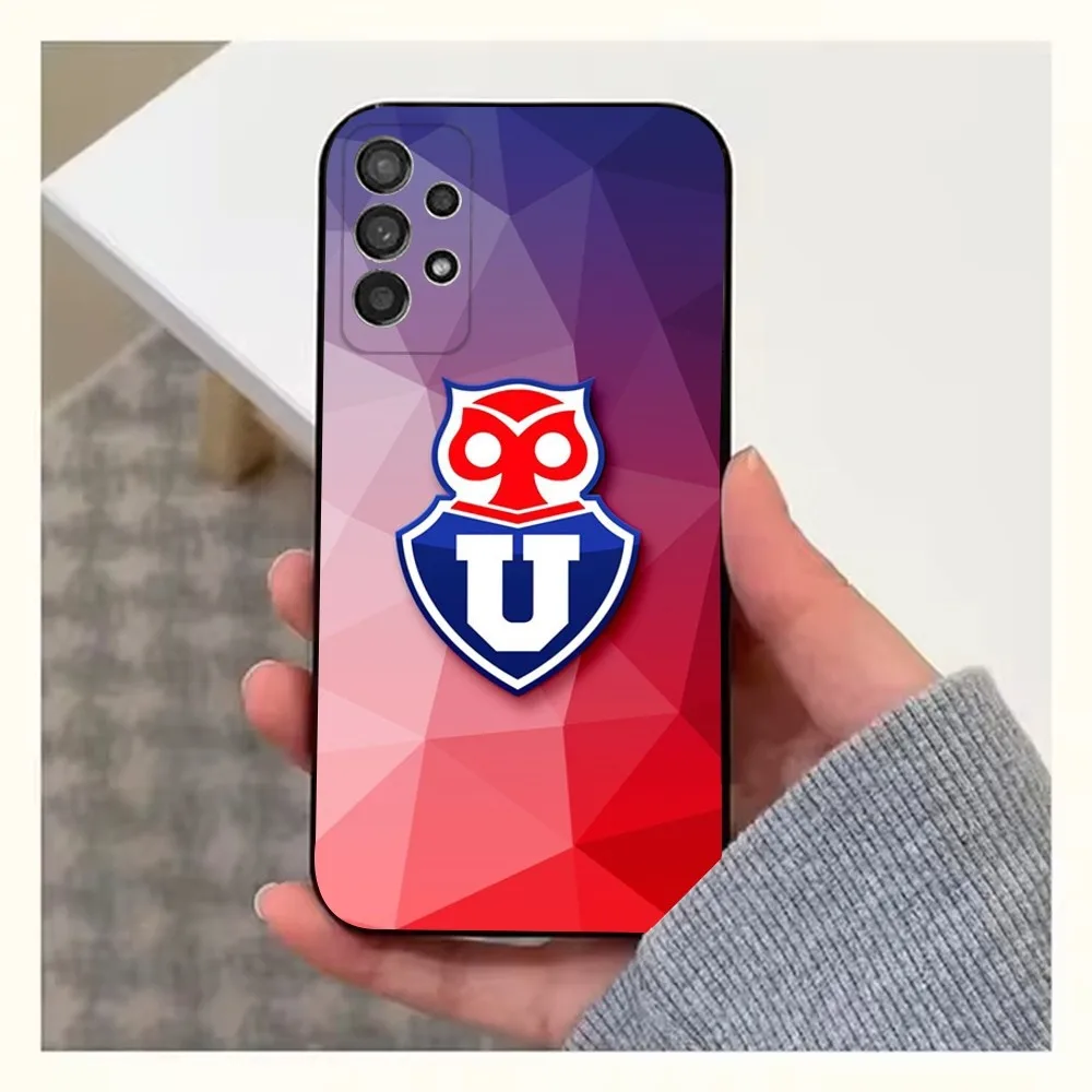 C-Chiles U-Universitys Logo Phone Case For Samsung S25 S24 S23 S22 S20 S21 S10 Ultra Plus Lite FE Soft Silicone Black Cover