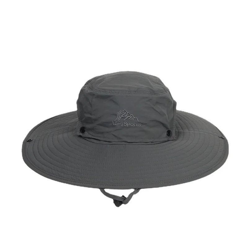 

2022 Fast Dry Nylon Large Brim Chapeaux Fisherman Hat For Men Women Bob Chapeau Bucket Caps Jungkook Summer Backet 56-60cm