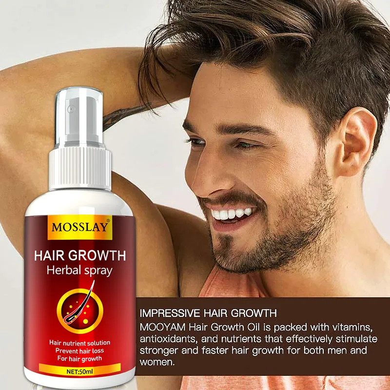 Эссенция для роста волос спрей освежающая и не жирная жидкость быстрого лечит