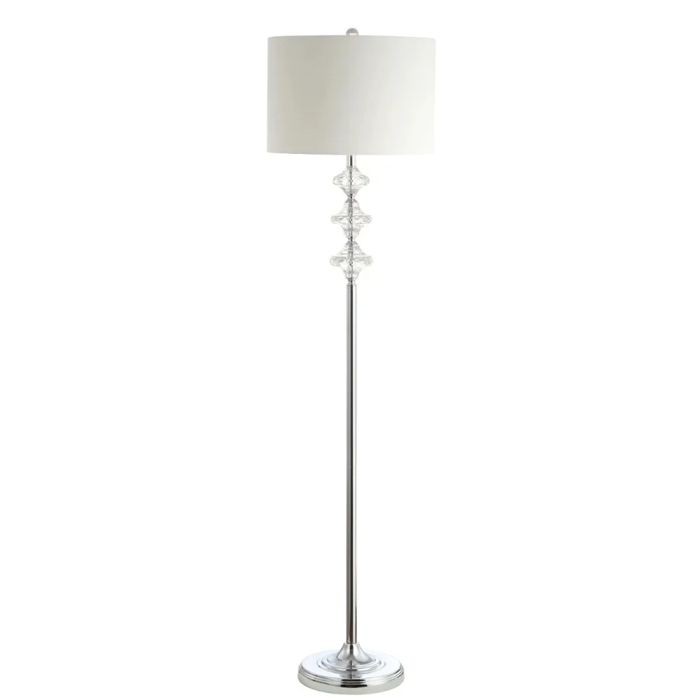 

Safavieh Lottie Modern Glam 60 in. H Floor Lamp, Chrome