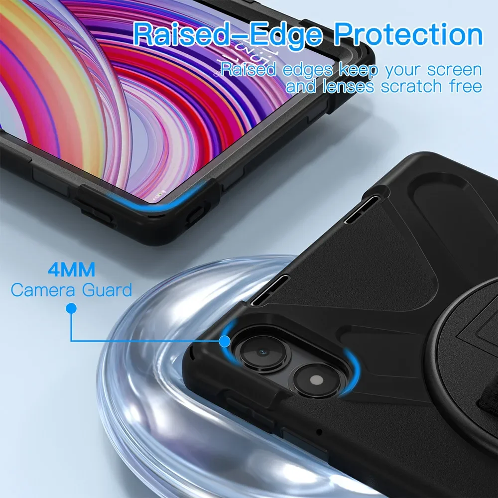 Фото Чехол для Xiaomi Redmi Pad Pro 12,1 SE 8,7 дюйма 2024, противоударный прочный чехол для Xiaomi Mi Pad 7 6 5 Pro 11 дюймов 11,2 дюйма, чехлы для планшетов №5