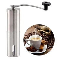 hot new multi purpose coffee grinder mini stainless steel hand manual handmade coffee bean burr grinders mill kitchen tool