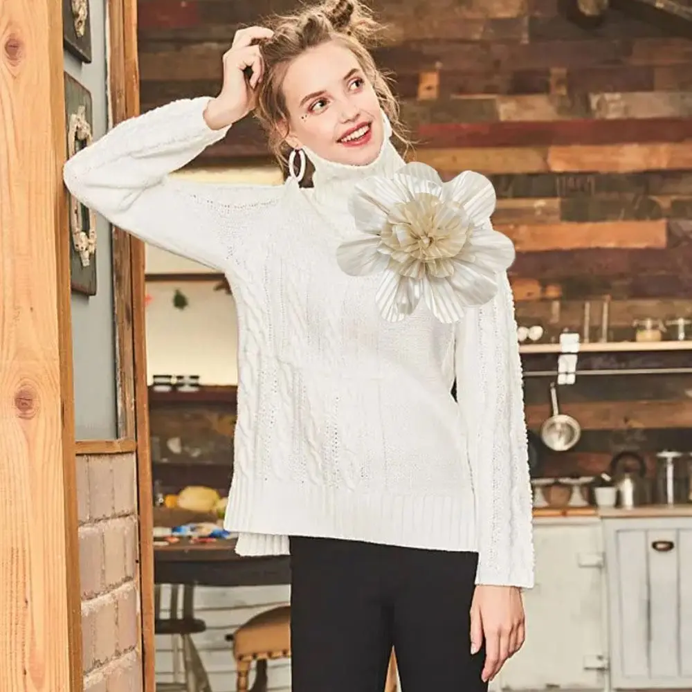 Аксессуары для ювелирных изделий 18 см цветочная ткань воротника сделай сам